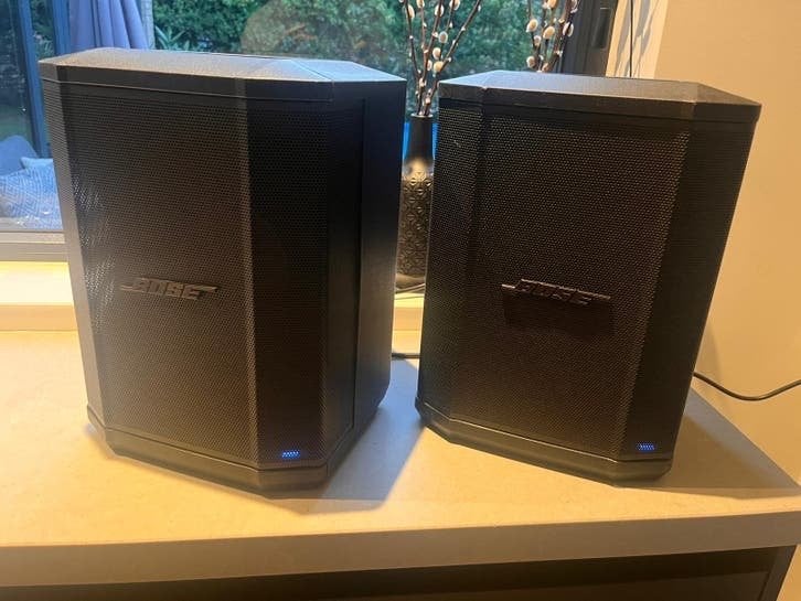 Bose S1 Pro Portable Bluetooth Speaker (2 stuks), Zo goed als nieuw, Draagbare speaker, Bose, Bluetooth