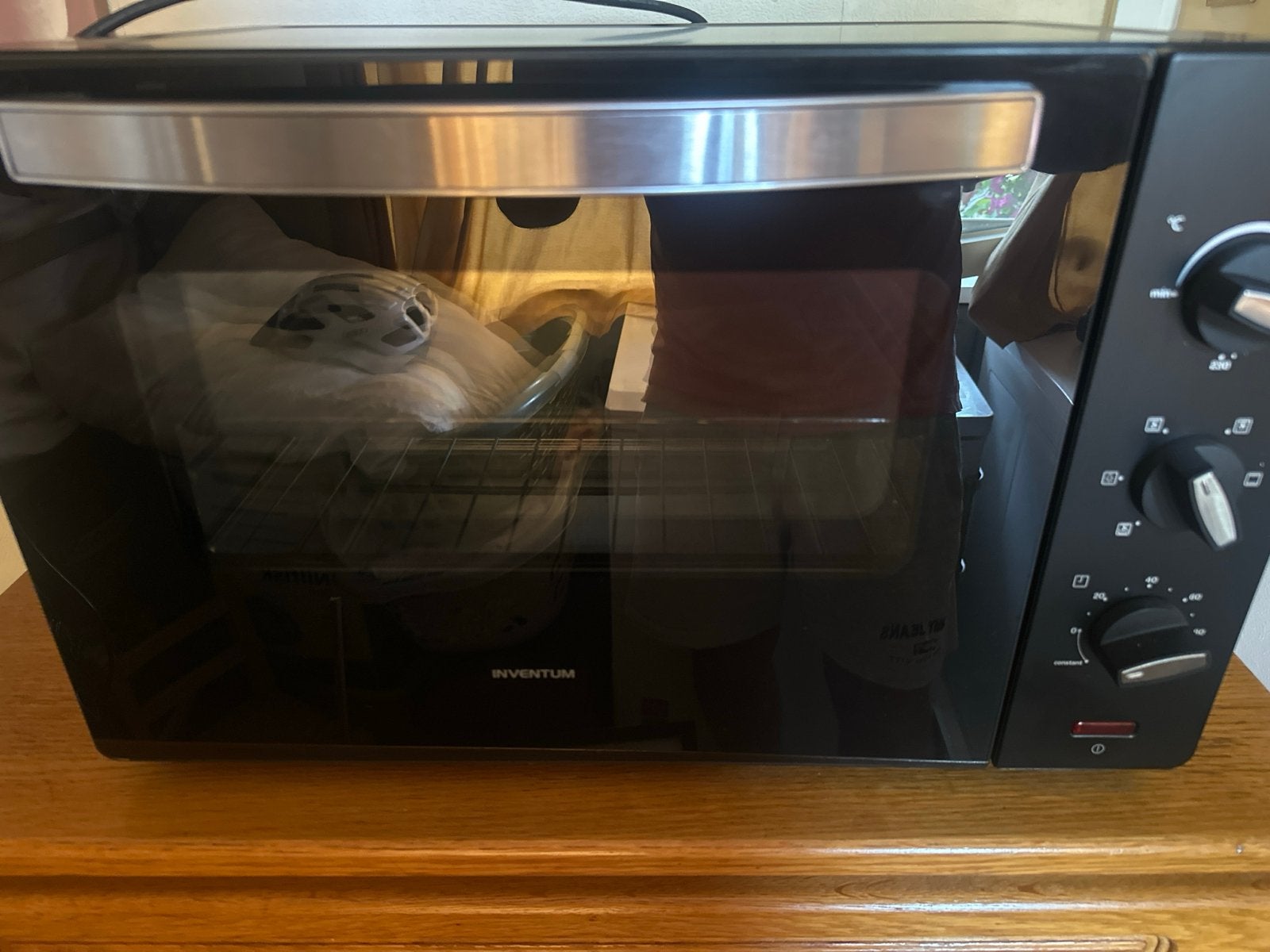 Inventum Mini-oven - Compact en veelzijdig, Witgoed en Apparatuur, Ovens, Ophalen, Minder dan 45 cm, Zo goed als nieuw, Inventum