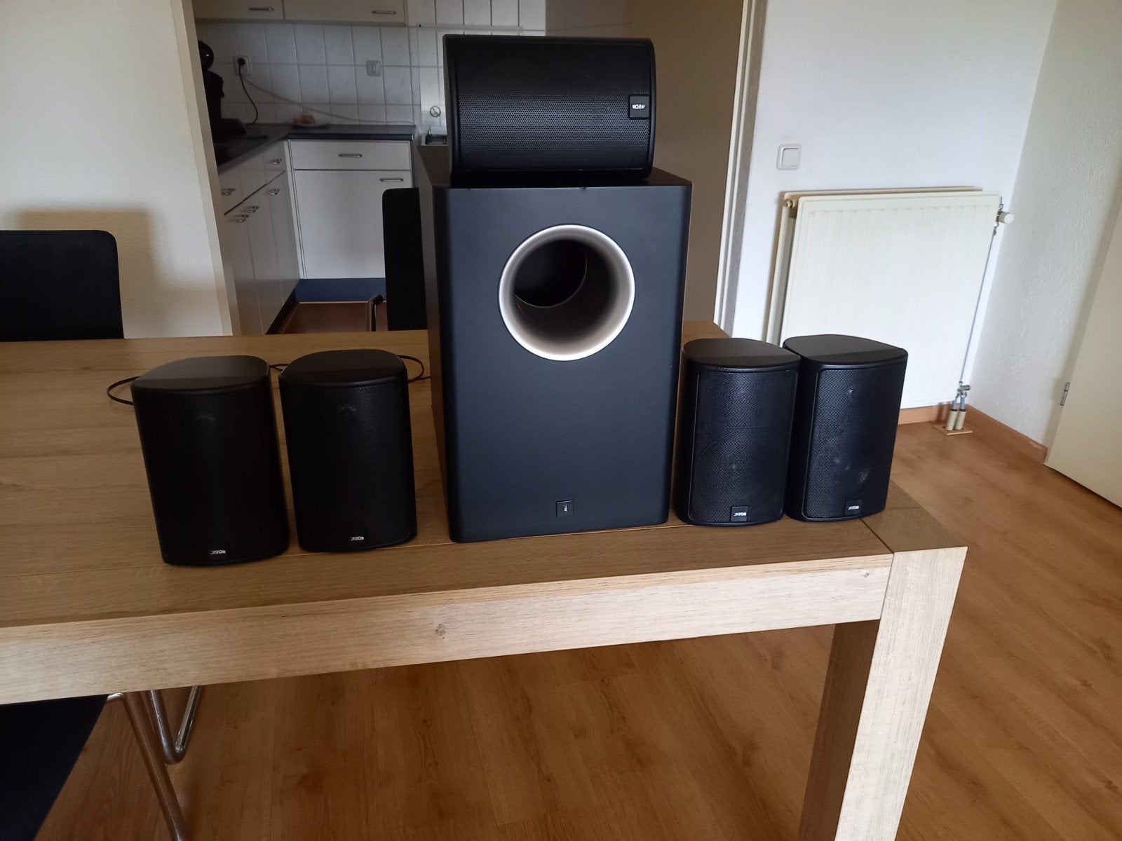 complete canton surround set lees info, Ophalen, Zo goed als nieuw, 60 tot 120 watt, Overige merken