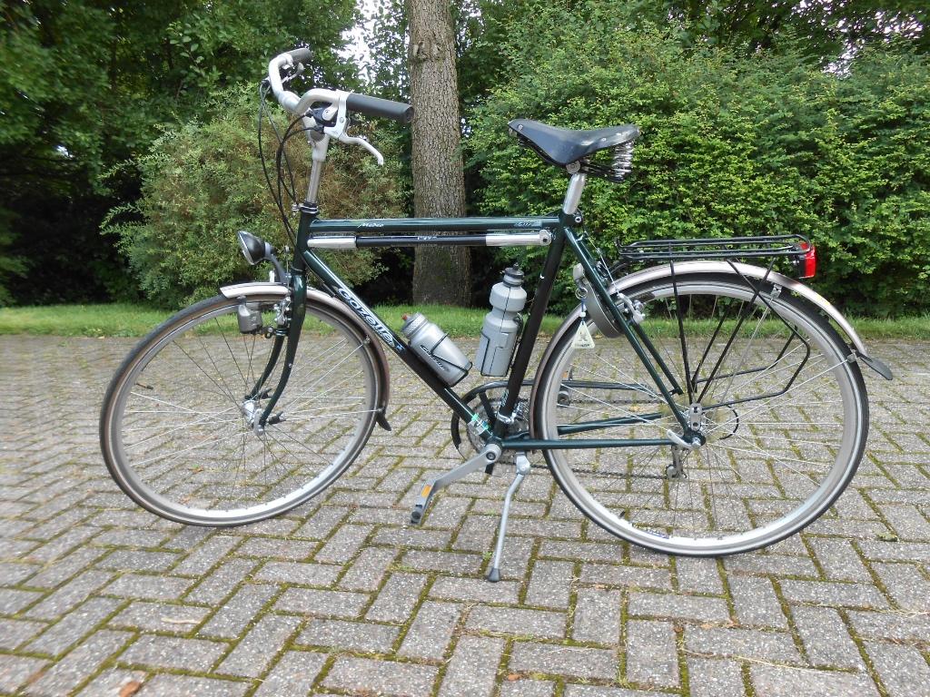 Gazelle herenfiets Medeo Hybride lite, Ophalen, Gebruikt, Velgrem, Versnellingen