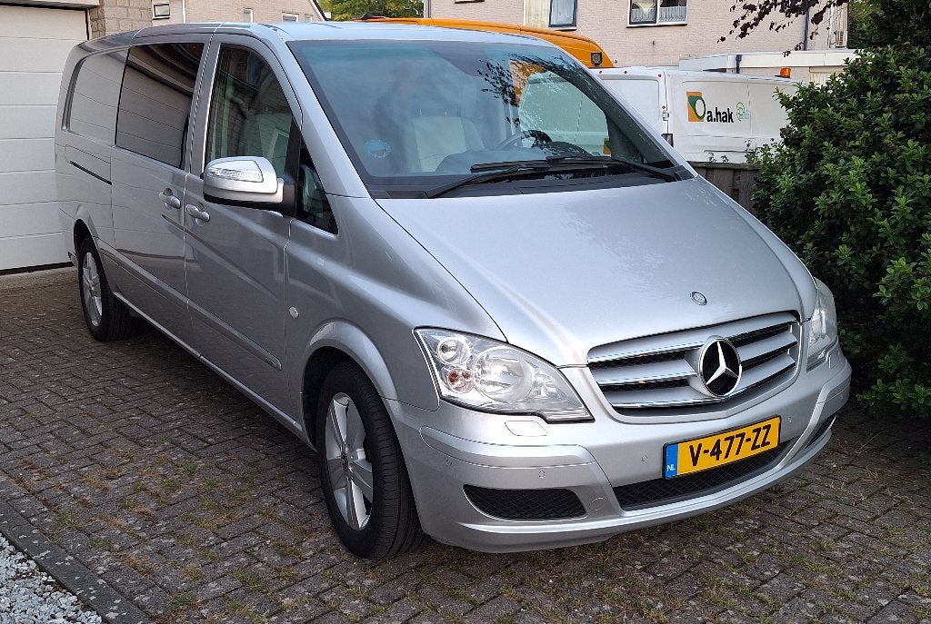 Mercedes-Benz Vito DC  Leder / 3.0 D 224pk V6 2013 / 223dkm, Auto's, Automaat, Euro 5, 2987 cc, Diesel