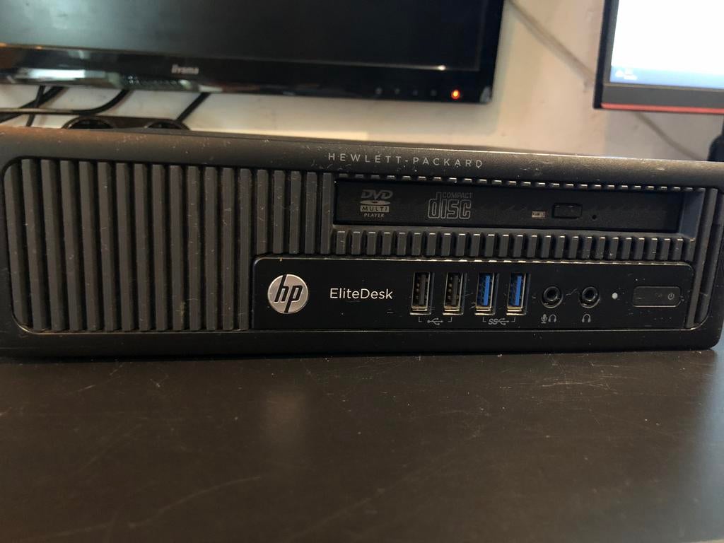HP EliteDesk 800 G1 USDT – Compacte & Snelle PC!, Ophalen, Hp, Refurbished, SSD
