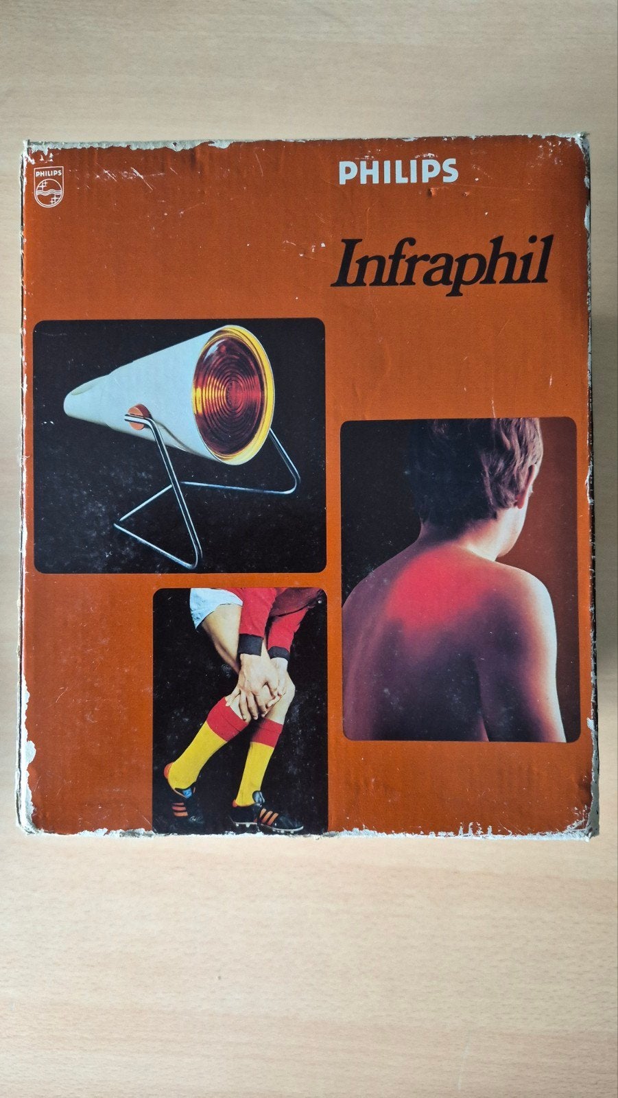 Philips Infraphil Infraroodlamp - Vintage Warmte Therapie, Witgoed en Apparatuur, Ophalen, Gebruikt, Overige typen