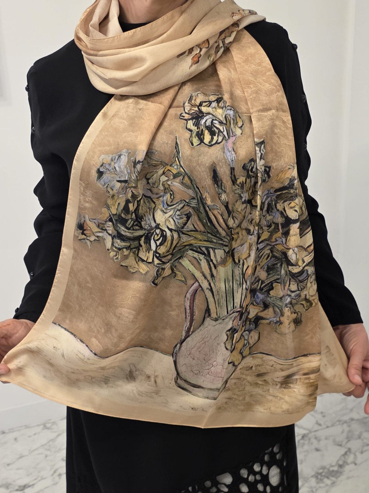 Sjaal, Ophalen of Verzenden, Zo goed als nieuw, Maat 46/48 (XL) of groter, Sjaal