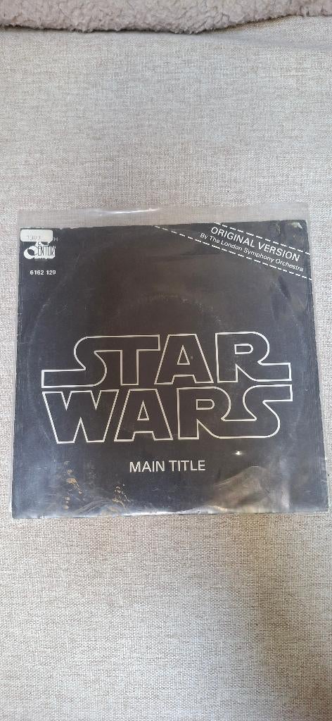 Star Wars - Main Title single vinyl 1977, Cd's en Dvd's, Vinyl Singles, Gebruikt, Filmmuziek en Soundtracks, 7 inch, Single