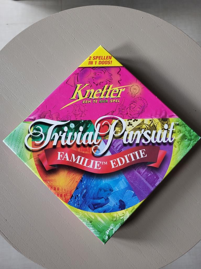 Trivial Persuit en Knetter, Hobby en Vrije tijd, Gezelschapsspellen | Bordspellen, Ophalen of Verzenden
