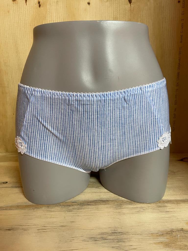 Dacapo panty maat 46 en 48 model spirito, Verzenden, Blauw, Broekje of Short