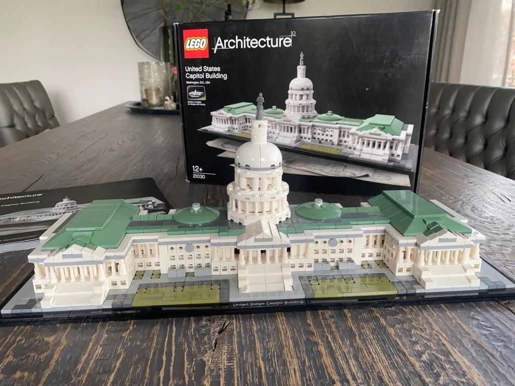Lego Architecture 21030 United States Capitol Building, Gebruikt, Lego, Architecture, Ophalen of Verzenden