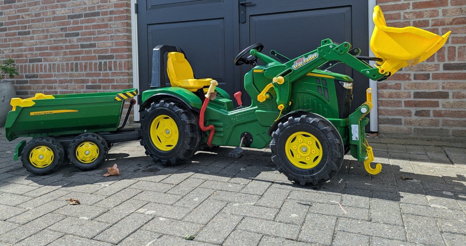 Gave grote Rolly Toys rollyX-Trac Premium traptrekker 651078, Kinderen en Baby's, Speelgoed | Buiten | Voertuigen en Loopfietsen