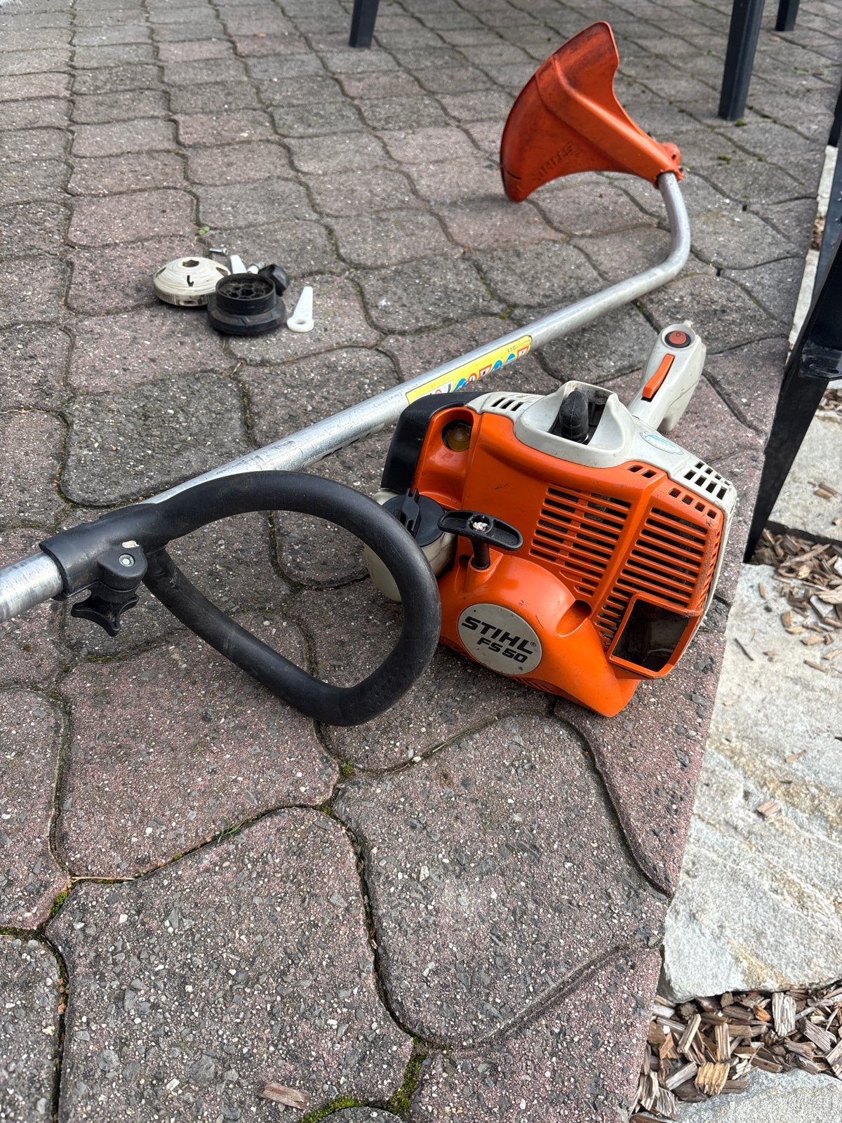 Stihl FS 50 Benzine Bosmaaier - Gebruikt, Ophalen, Gebruikt, 30 tot 50 cm, Benzine