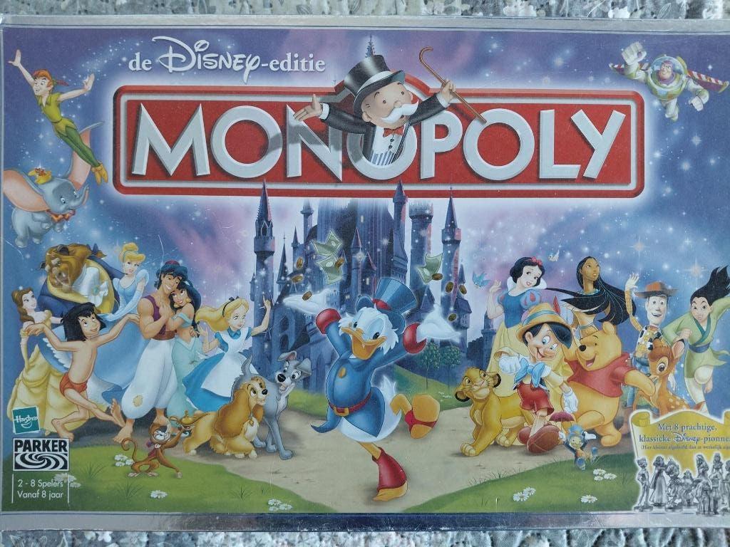 Disney monopolie, Vijf spelers of meer, Ophalen, Zo goed als nieuw, Disney