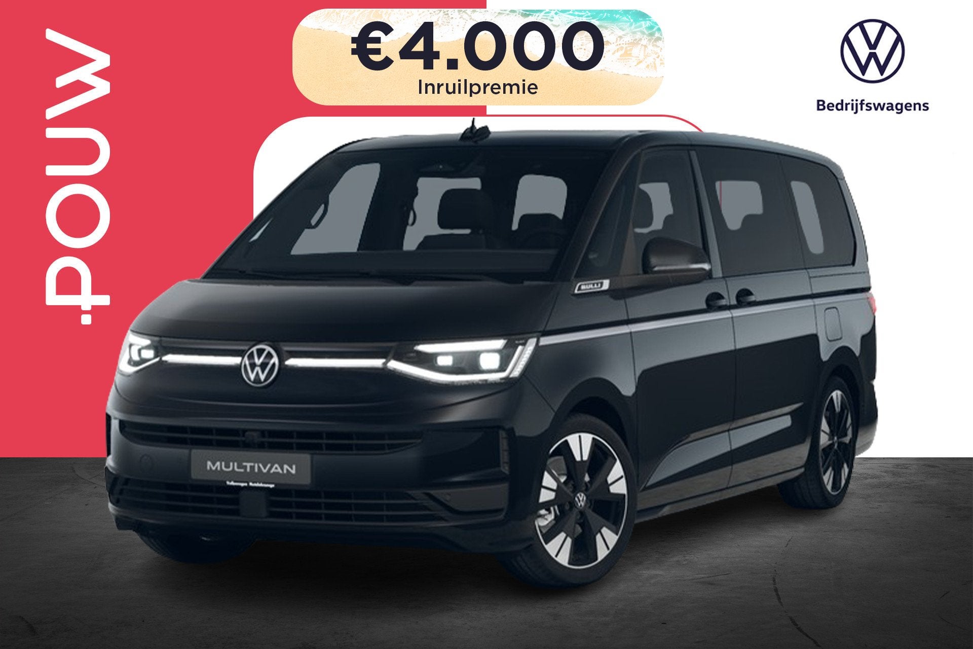 Volkswagen Multivan 1.5 eHybrid 245pk L2 Bulli Edition 4Moti