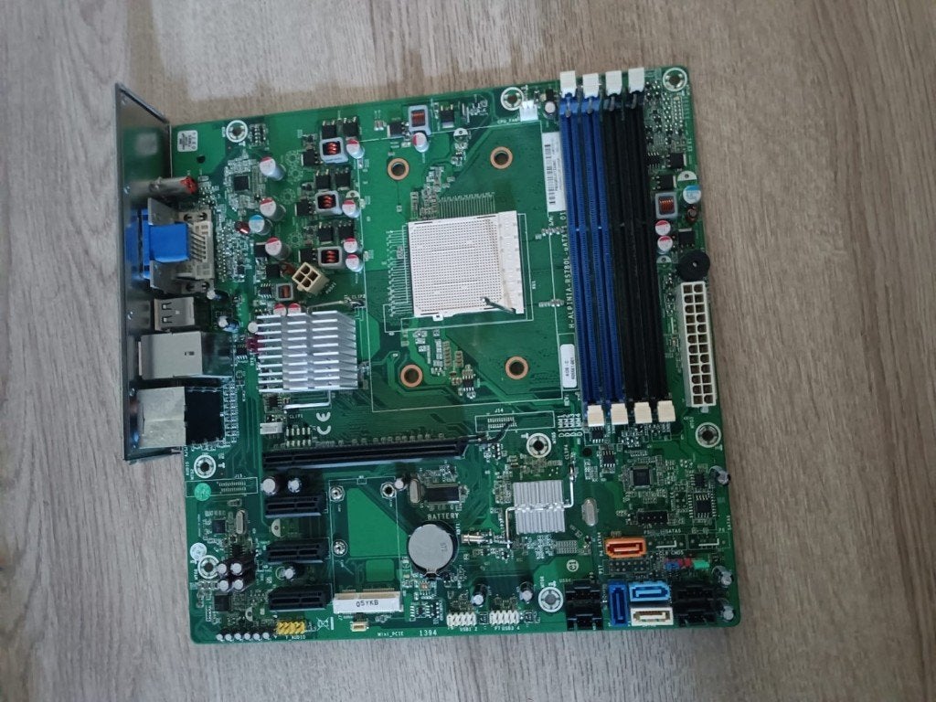 AM3 HP Moederboord, Computers en Software, Moederborden, Gebruikt, DDR3, Ophalen of Verzenden, Socket AM3
