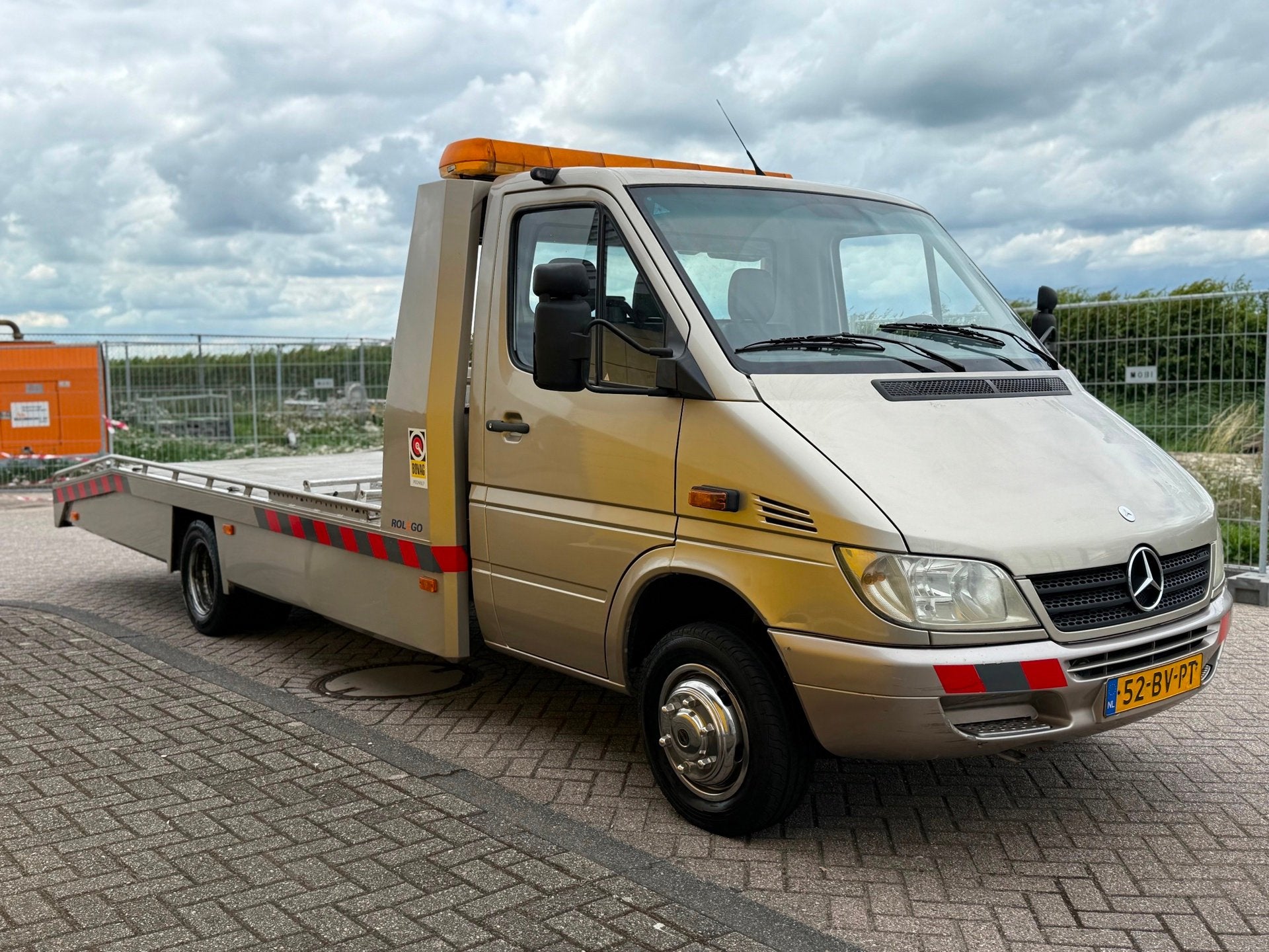 Mercedes-Benz Sprinter 411 CDI Bj 12-2005 Tijhof Luchtvering, Auto's, Gebruikt, Euro 6, 4 cilinders, 3000 kg