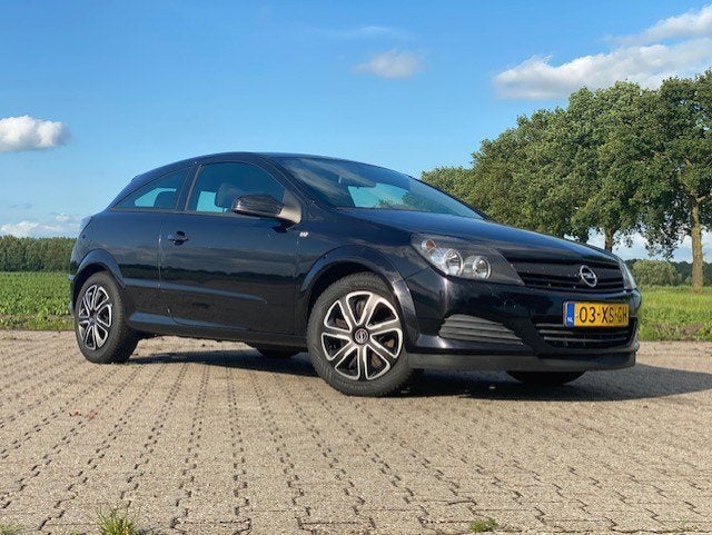 Opel Astra 1.6 16V GTC 2007 Zwart, Auto's, Opel, Voorwielaandrijving, 1145 kg, 4 cilinders, 620 kg