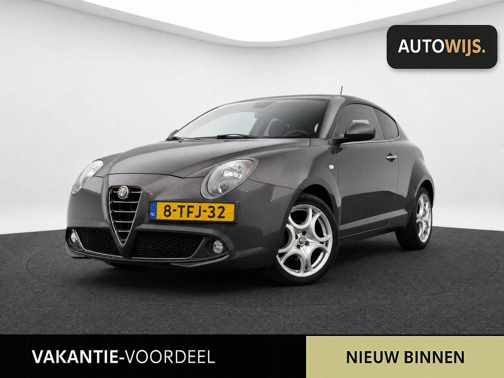 Alfa Romeo MiTo 0.9 TwinAir Distinctive|LEDER|NL AUTO|NAVI|C, Voorwielaandrijving, Gebruikt, 49 €/maand, Handgeschakeld