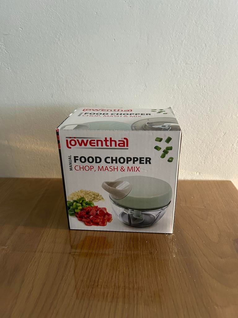 Nieuw Lowenthal Handmatige Food Chopper, Overige typen, Kunststof, Nieuw, Ophalen of Verzenden