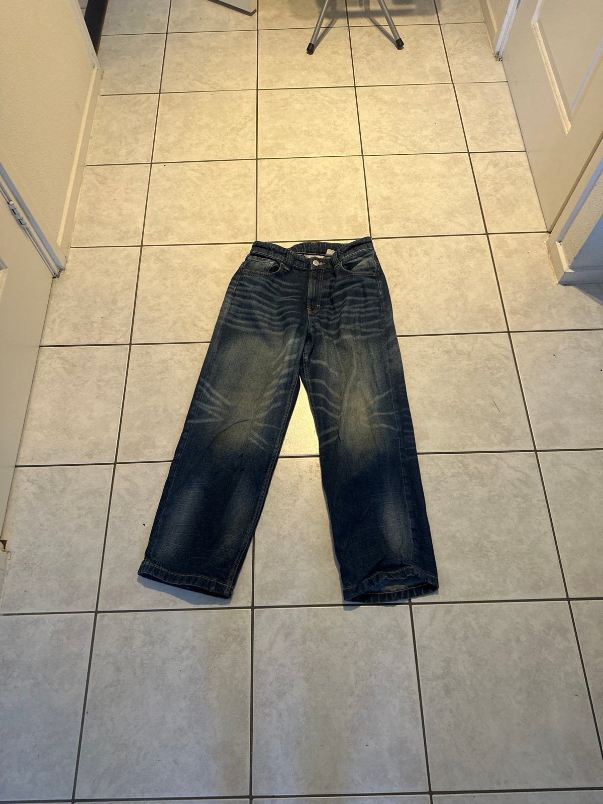 H&M Baggy Jeans - Maat 152 (11-12 jaar), Kinderen en Baby's, Ophalen of Verzenden, Gebruikt, Jongen of Meisje