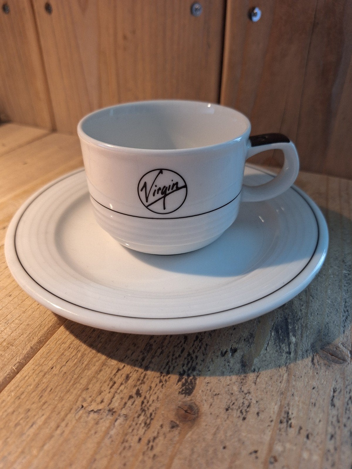 Vintage Virgin koffiekop en schotel - Bauscher Weiden, Ophalen of Verzenden