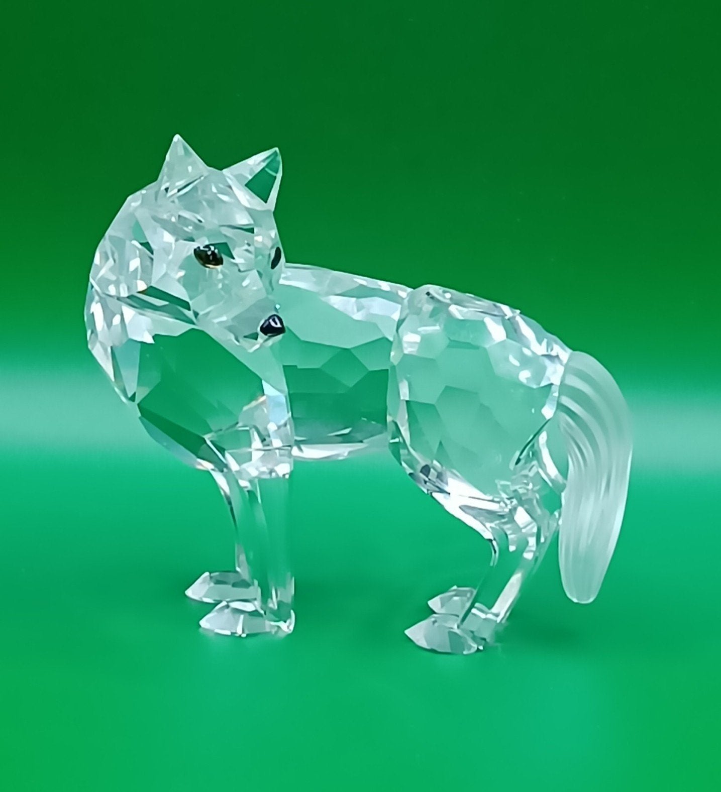 Swarovski wolf, ., Ophalen of Verzenden, Zo goed als nieuw, Figuurtje
