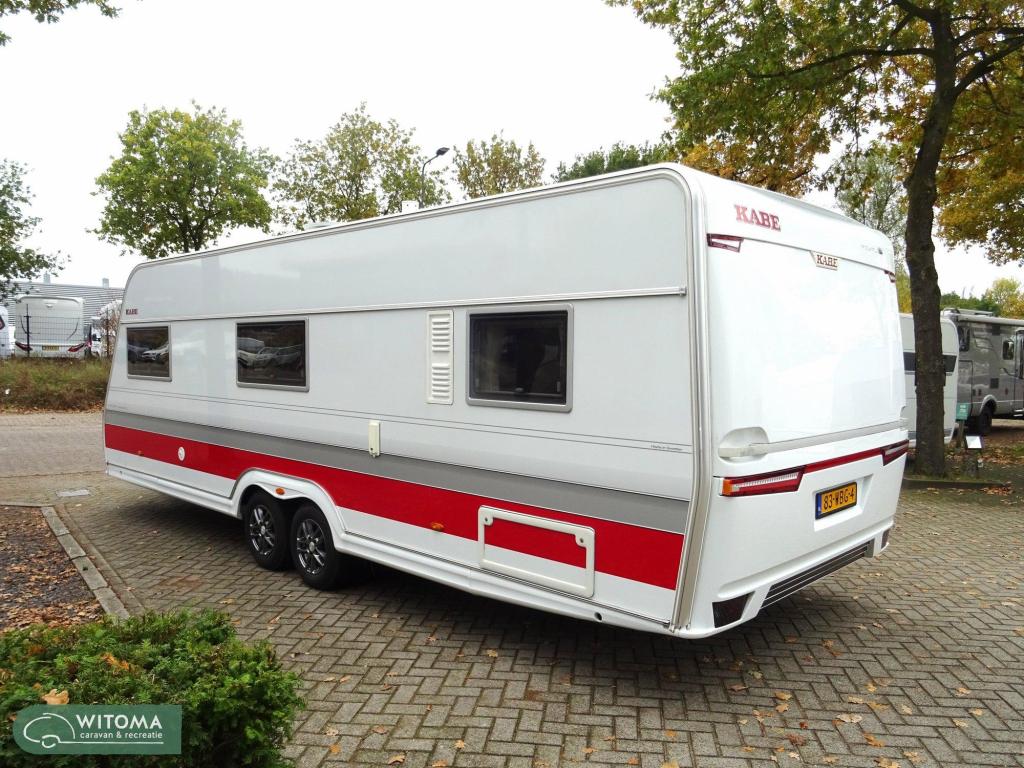 Kabe Royal 740 GXL 2de pinksterdag open huis, Caravans en Kamperen, Bedrijf, Treinzit, Kabe, Schokbreker