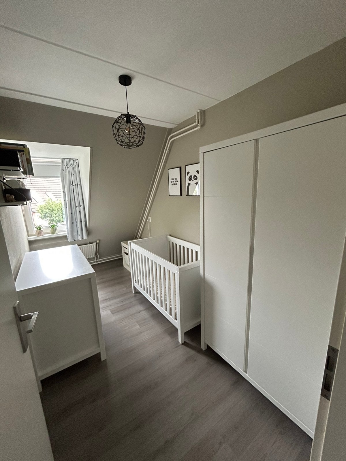 Babykamer/kinderkamer compleet ledikant commode en kast, Ophalen, Gebruikt, Jongetje of Meisje