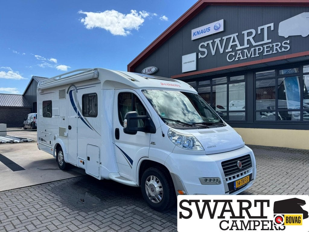 Dethleffs Advantage 6501 B, Standaard zit, Ringverwarming, Fiat, Luifel