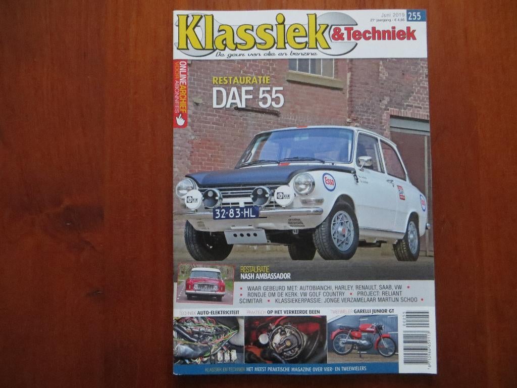 Klassiek & Techniek 255 DAF 55, Nash Ambassador 1954, Ophalen of Verzenden, Nieuw, Volkswagen