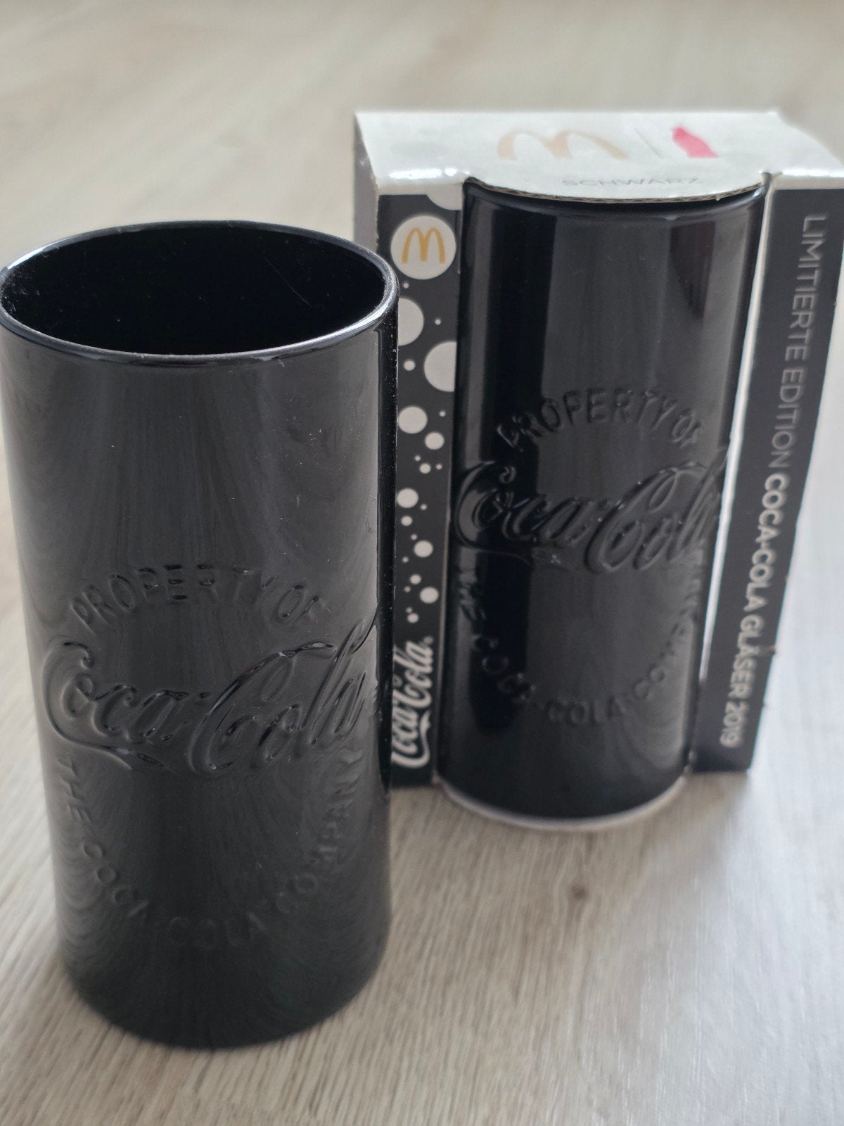 Coca-Cola Limited Edition Glas Zwart, Verzamelen, Ophalen of Verzenden, Nieuw