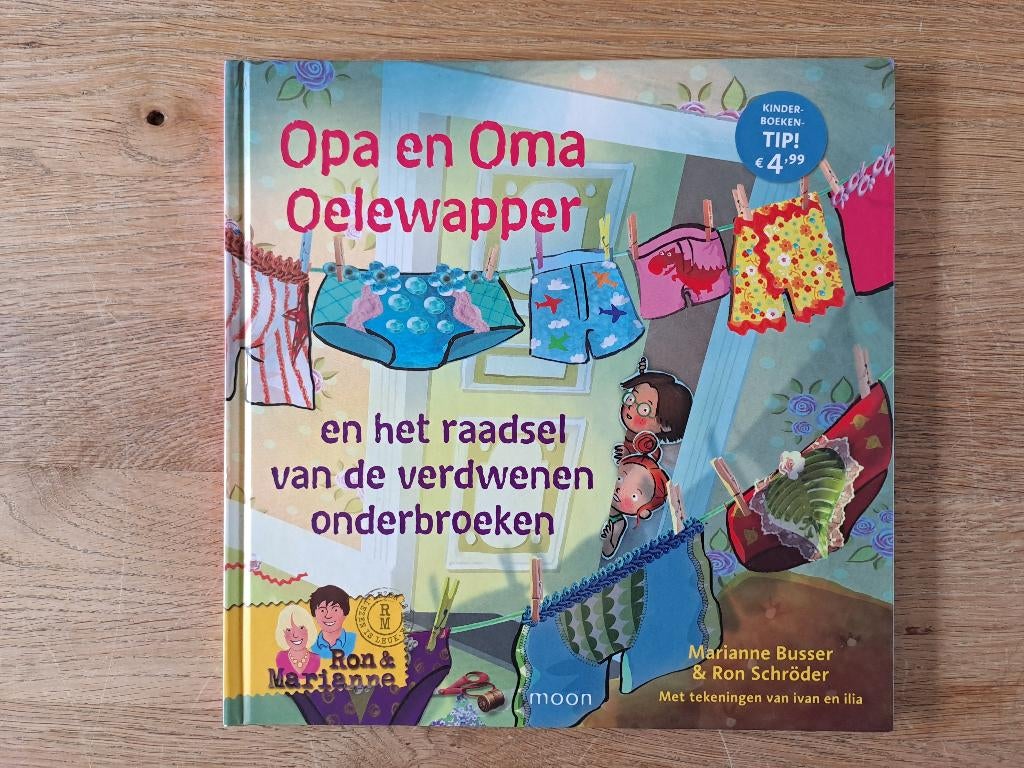 OPA EN OMA OELEWAPPER. MARIANNE BUSSER EN RON SCHRÖDER., Gelezen, Fictie algemeen, Jongen of Meisje, Ophalen of Verzenden