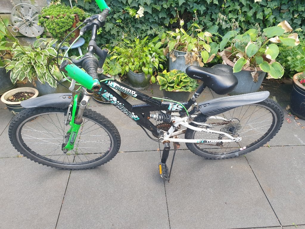 Cross fiets, Ophalen, Velgrem, Handrem, Gebruikt