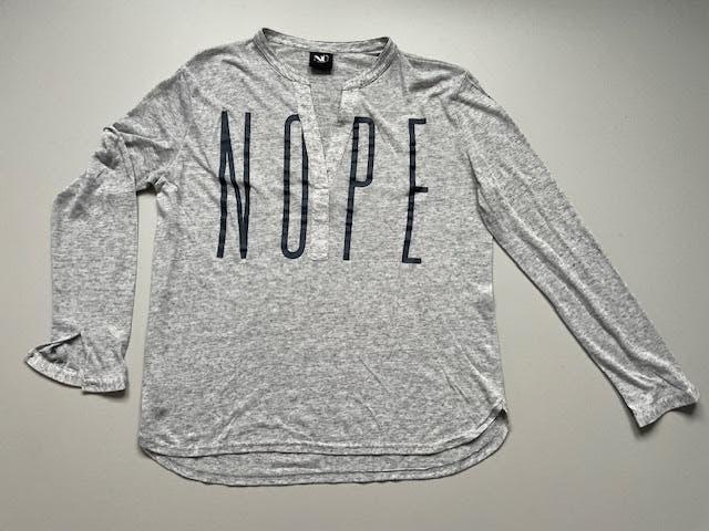 design shirt lange mouw grijs Nü Denmark maat XXL, Maat 46/48 (XL) of groter, Ophalen of Verzenden, Zo goed als nieuw, Lange mouw