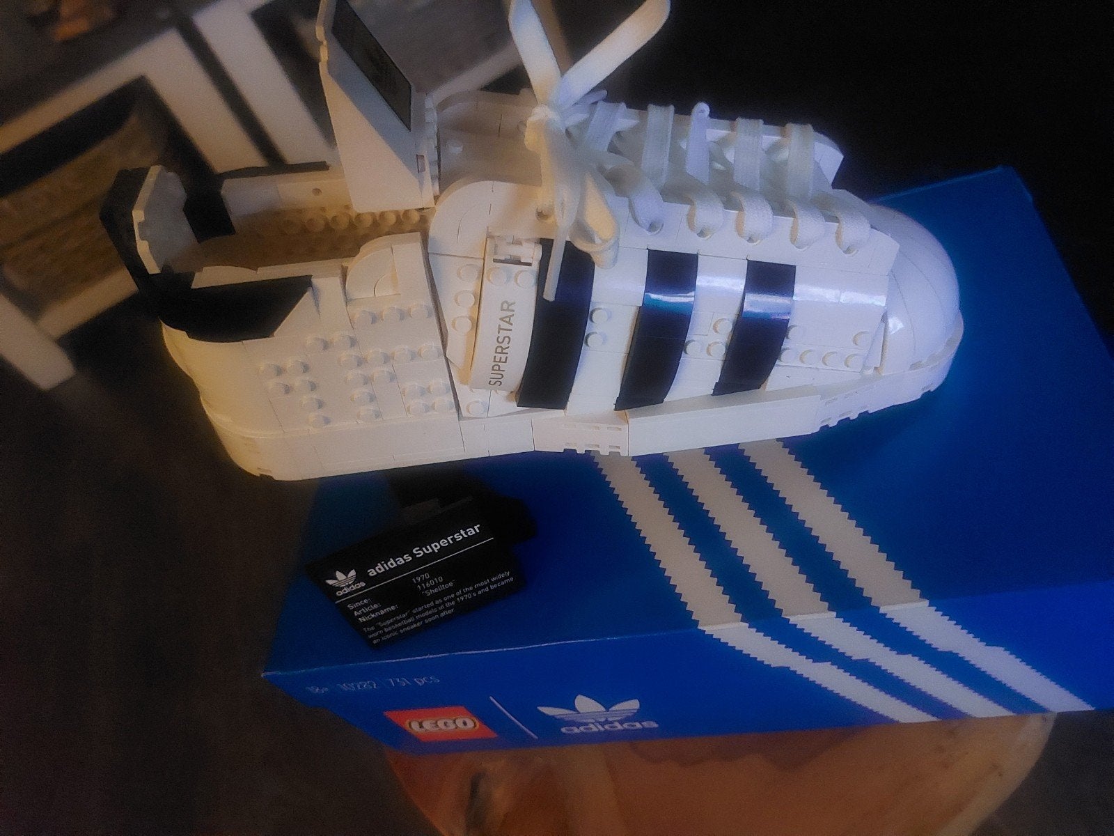 LEGO Adidas Superstar (10282) - Nieuw in doos, Ophalen