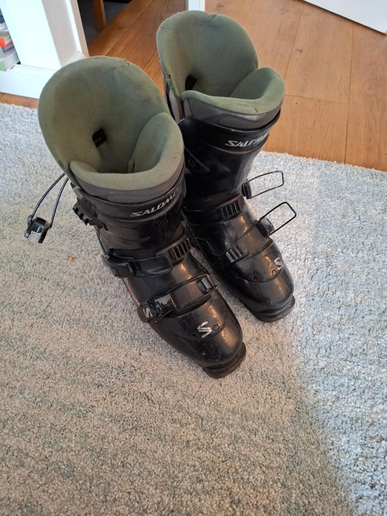 Skischoenen maat 42 2/3, Ophalen, Gebruikt, Schoenen, Salomon