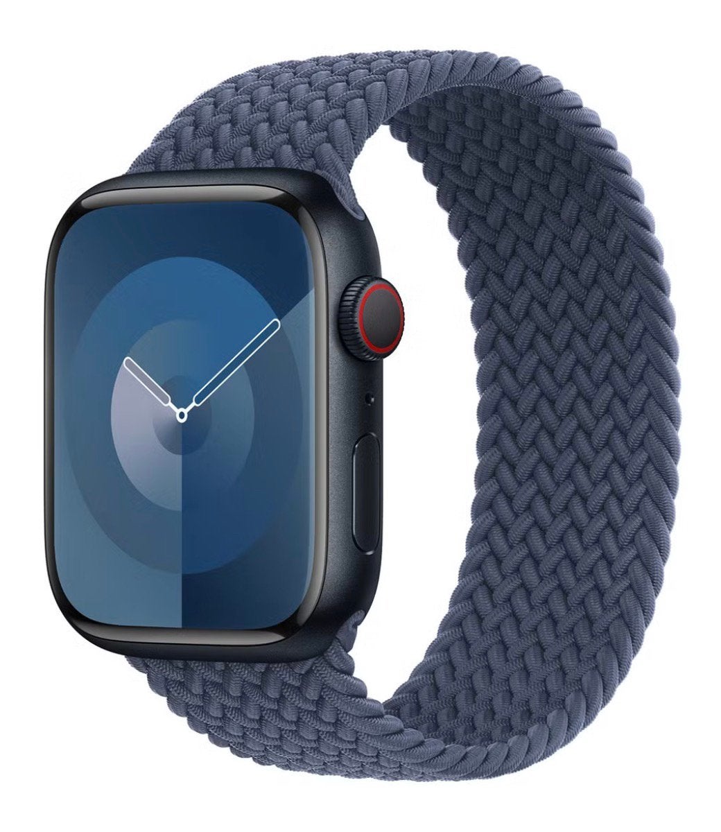 Apple watch serie 9 45 mm GPS & cecullar, Zwart, IOS, Ophalen of Verzenden, Zo goed als nieuw