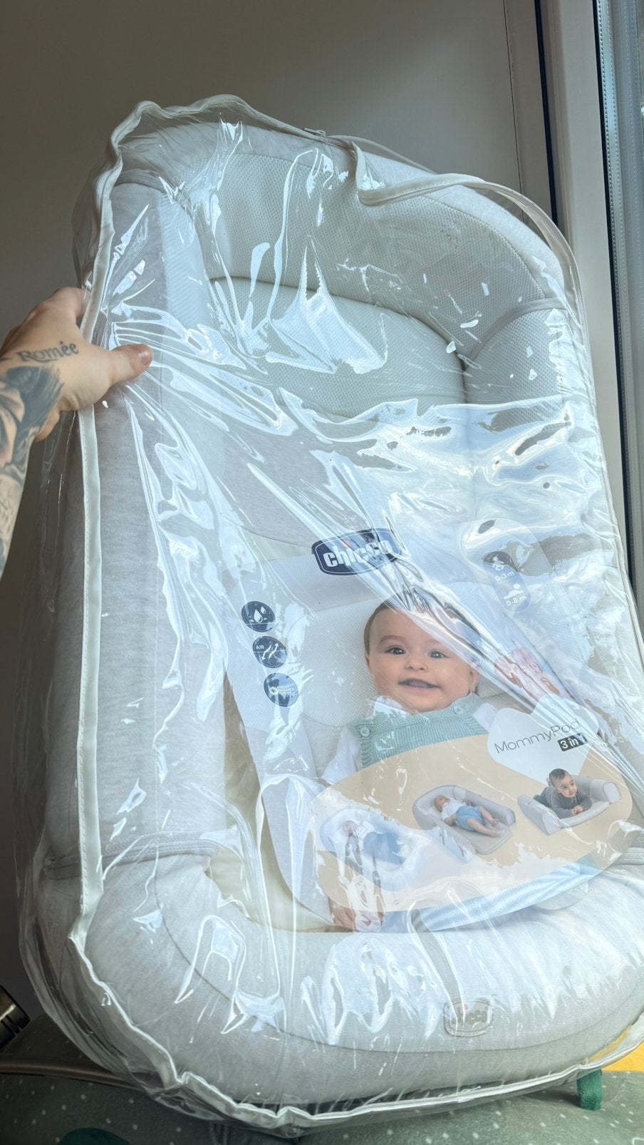 Chicco mommypod 3 in 1, Ophalen, Zo goed als nieuw, Reisbedje