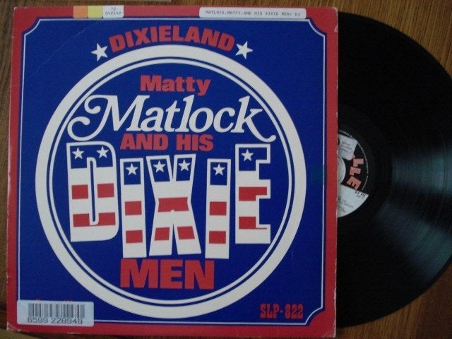 Matty Matlock and his Dixie Men - Dixieland, LP, Gebruikt, Ophalen of Verzenden, 12 inch