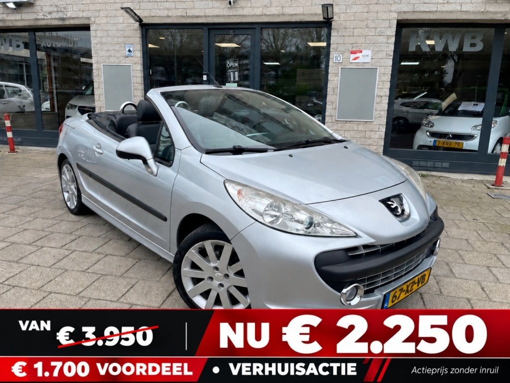 Peugeot 207 CC 1.6-16V T Sport | Nieuwe distributieketting |, Auto's, 4 cilinders, 4 stoelen, Handgeschakeld, 1393 kg