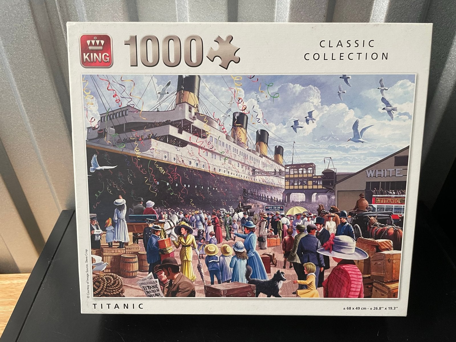 King Classic Collection Titanic Puzzel 1000 stukjes, Ophalen of Verzenden, 500 t/m 1500 stukjes, Zo goed als nieuw, Legpuzzel
