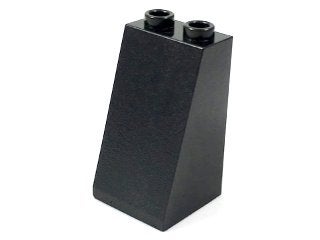 Lego Black Slope 75 2 x 2 x 3 - Hollow Studs, Gebruikt, Overige thema's, Lego, Ophalen of Verzenden
