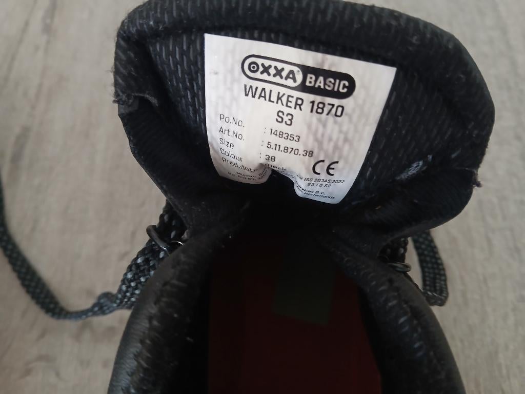 Veiligheidsschoenen, Kleding | Dames, Schoenen, Ophalen, Zwart, Zo goed als nieuw, Werkschoenen