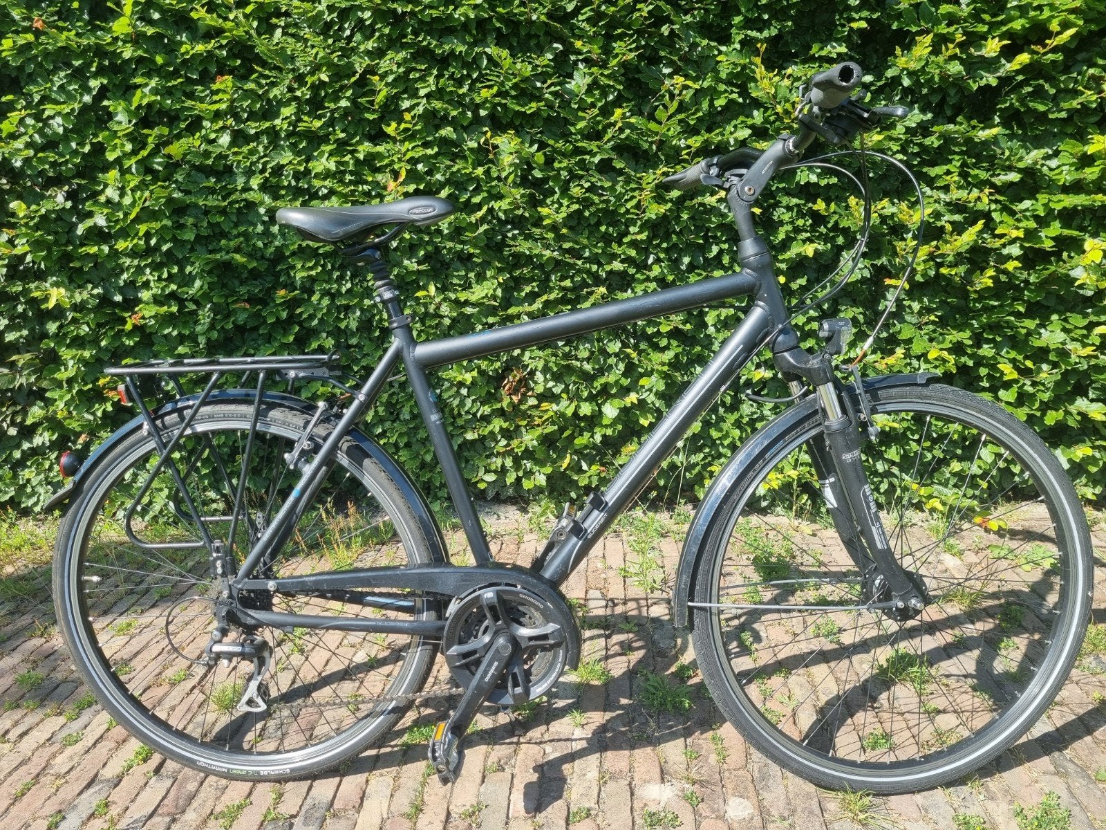 Gudereit LC 15 Trekkingfiets – Shimano 24 versnellingen, Ophalen, Gebruikt, Vering, Giant