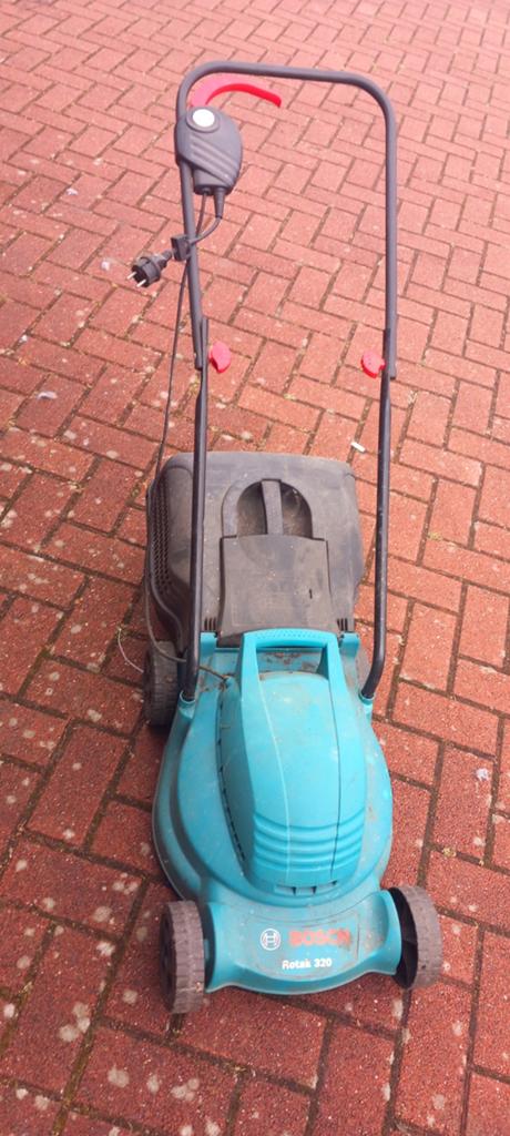 Bosch Rotak320, Ophalen, Gebruikt