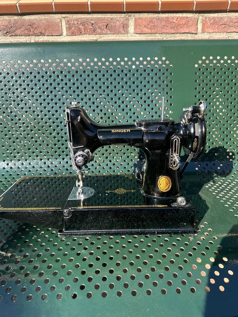 Vintage Singer Naaimachine - Klassiek Design, Ophalen of Verzenden
