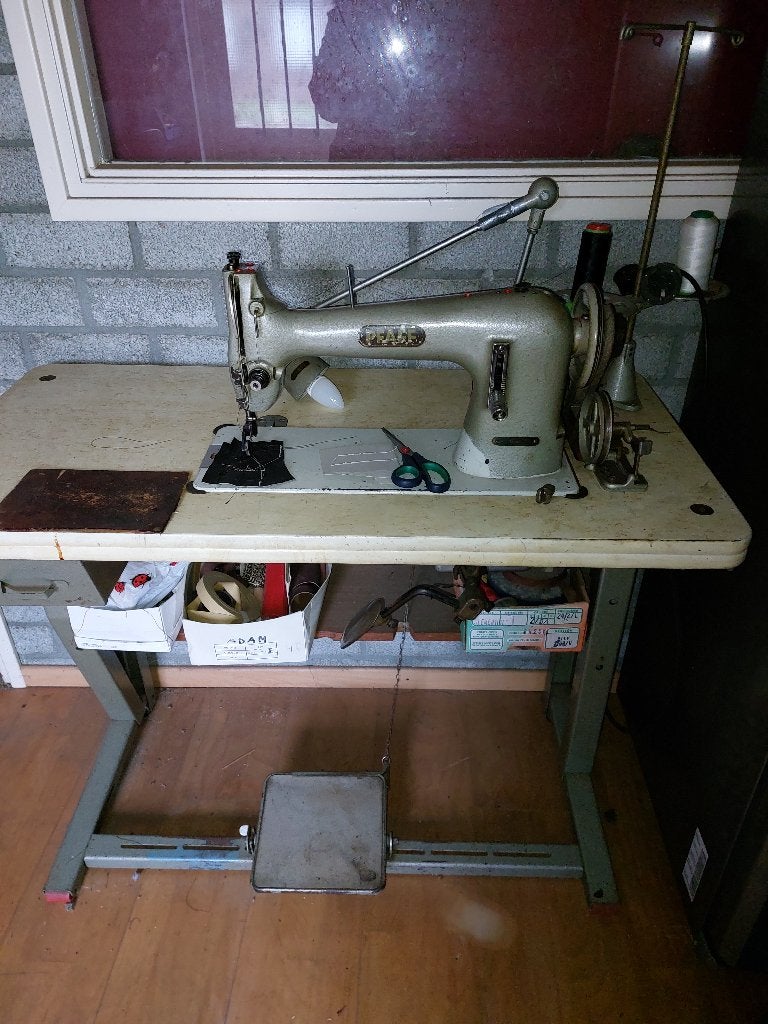 naaimachine met rolvoet geschikt voor leder  etc, Ophalen, Gebruikt, Naaimachine, Pfaff