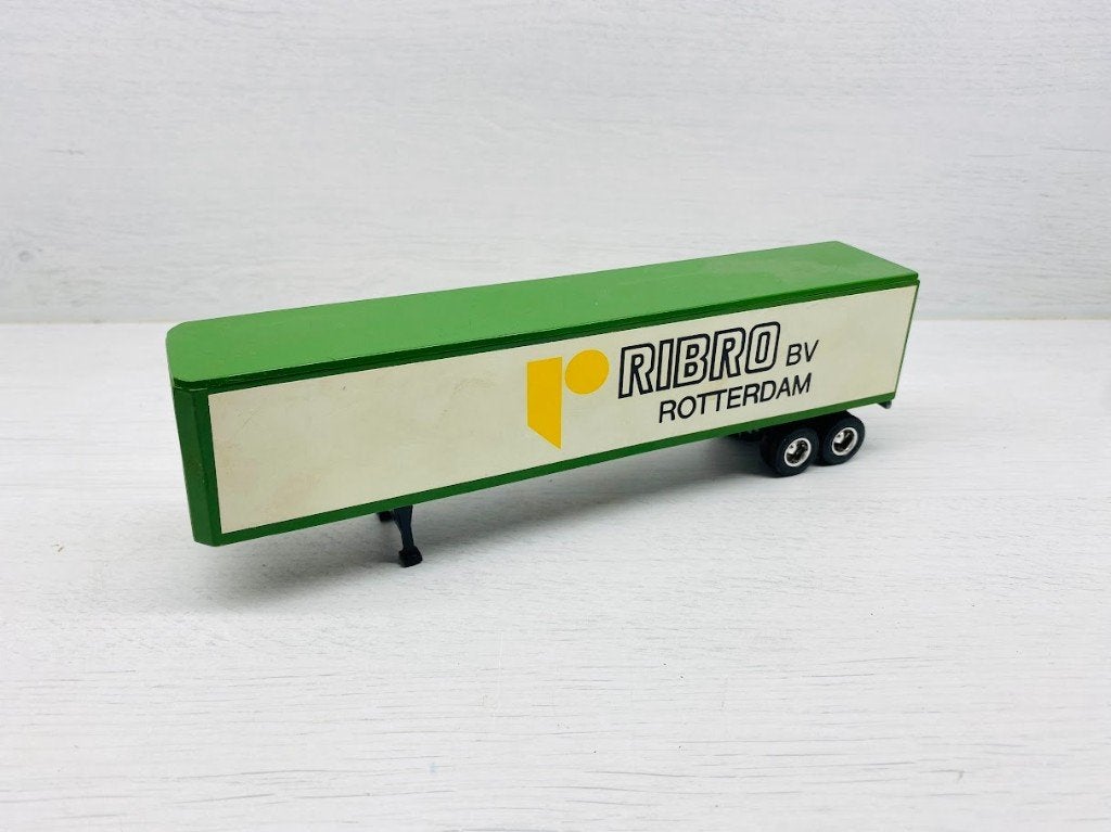ERTL 1:64 - Ribro Rotterdam Trailer oplegger, Hobby en Vrije tijd, Ophalen of Verzenden, Gebruikt, Bus of Vrachtwagen, Overige merken