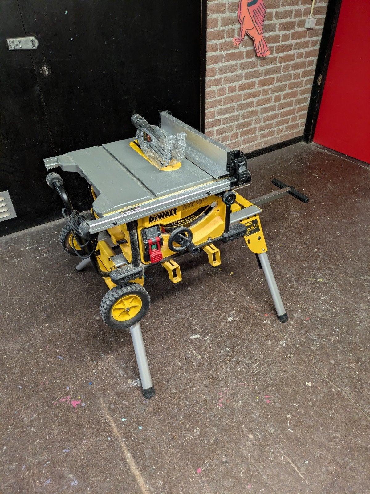 DeWalt DE7400 Zaagtafel met Onderstel - Zo goed als nieuw, Doe-het-zelf en Verbouw, Ophalen, Cirkelzaag, DEWALT, Zo goed als nieuw