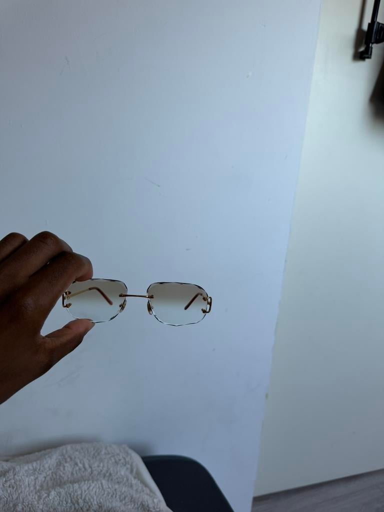 Cartier bril, Sieraden, Tassen en Uiterlijk, Zonnebrillen en Brillen | Heren, Overige kleuren, Zo goed als nieuw, Bril, Ophalen