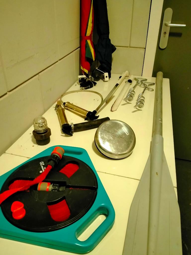 Vetus ventilatie, een toplicht+diversen, zie fotos, Ophalen, Gebruikt, Overige typen, Zeilboot of Motorboot