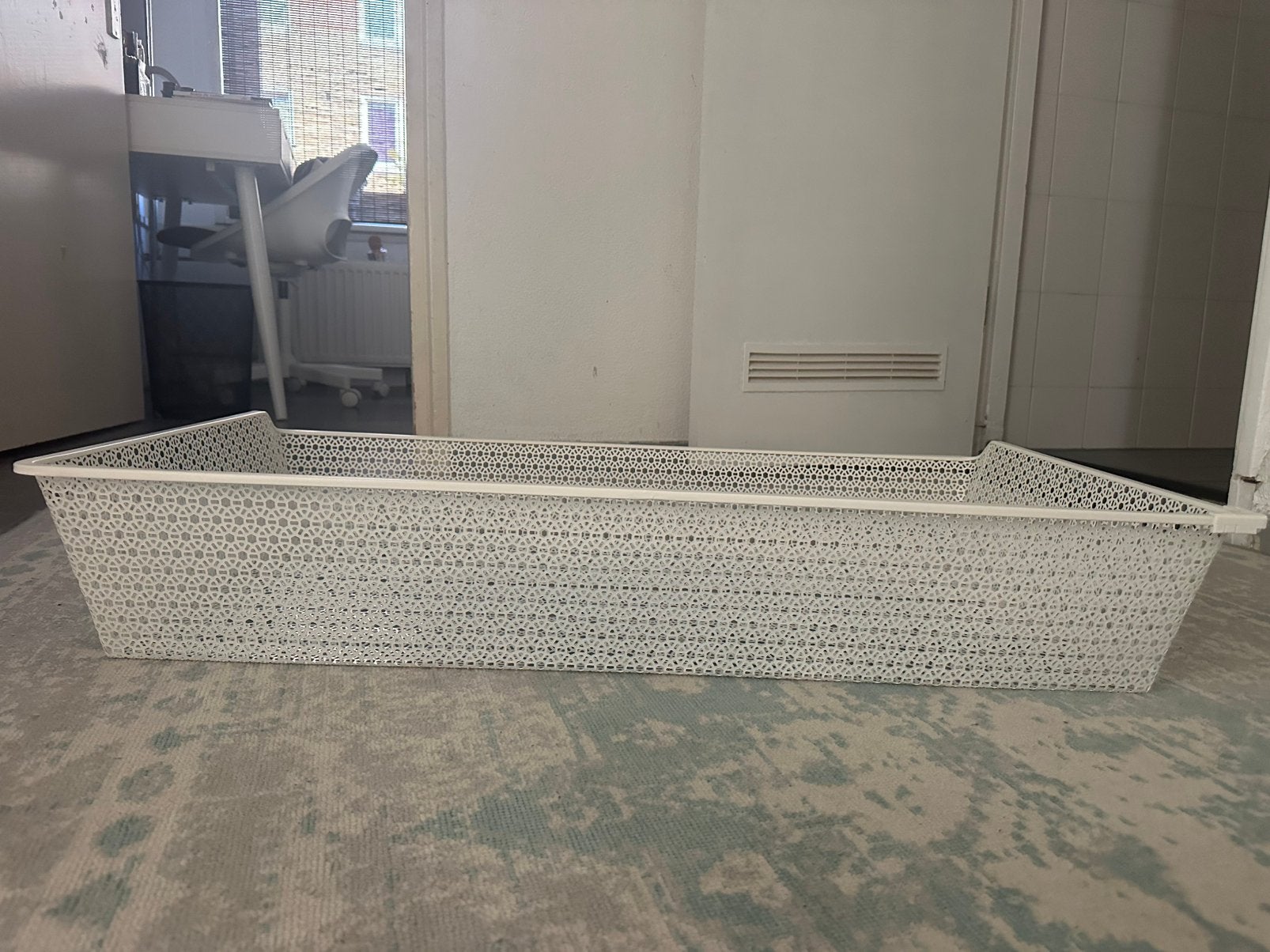 IKEA KOMPLEMENT draadmand 100 cm voor PAX kledingkast wit, Ophalen, 50 tot 100 cm, Zo goed als nieuw, Minder dan 100 cm